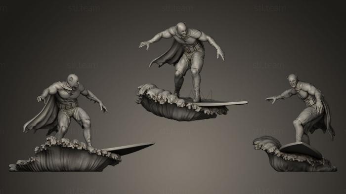 3D model Surfing Batman (STL)